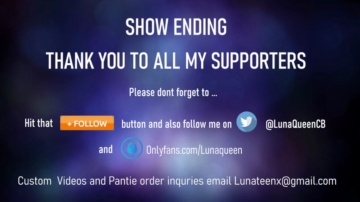 Lunaqueeeen  12-09-2021 masturbate Female